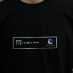 تیشرت I'm not a robot- تیشرت- ربات- تیردادشاپ- robot- من ربات نیستم- گوگل